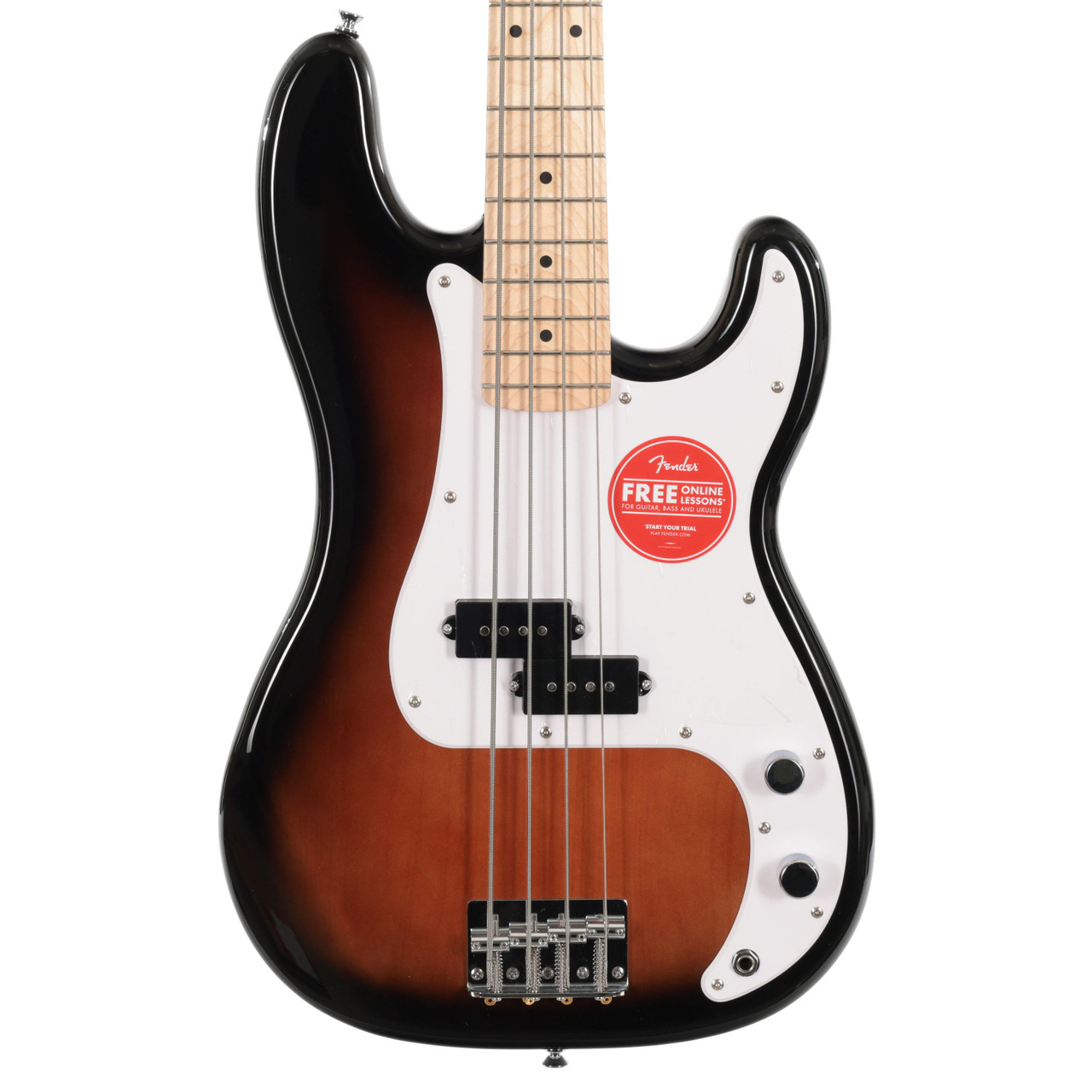 Squier Sonic Precision Bass Guitar in 2-Colour Sunburst
