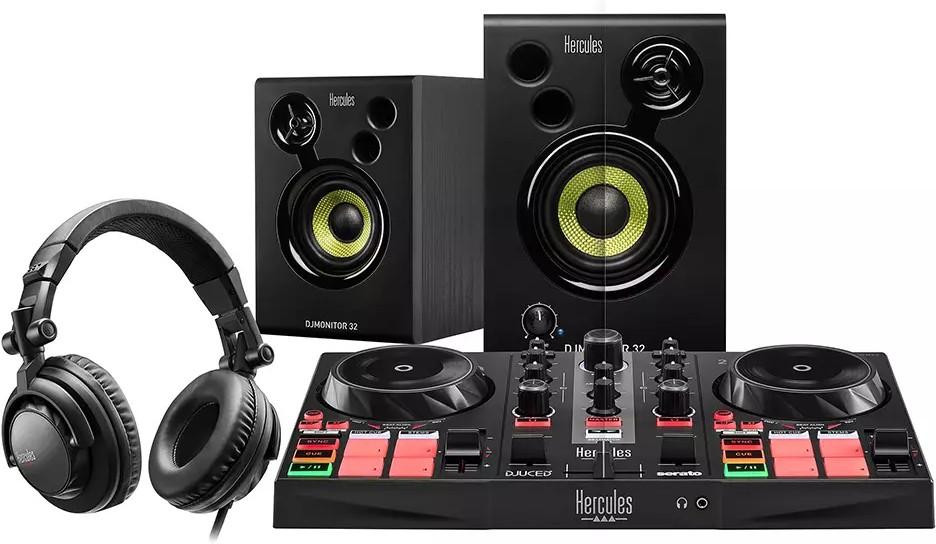 Hercules DJ Learning Kit MkII (UK) Dj Controller Bundle