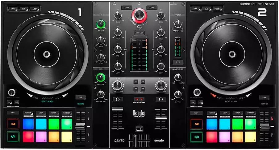 Hercules DJ Control Inpulse 500 DJ Controller Hercules DJ Control Inpulse 500 DJ Controller