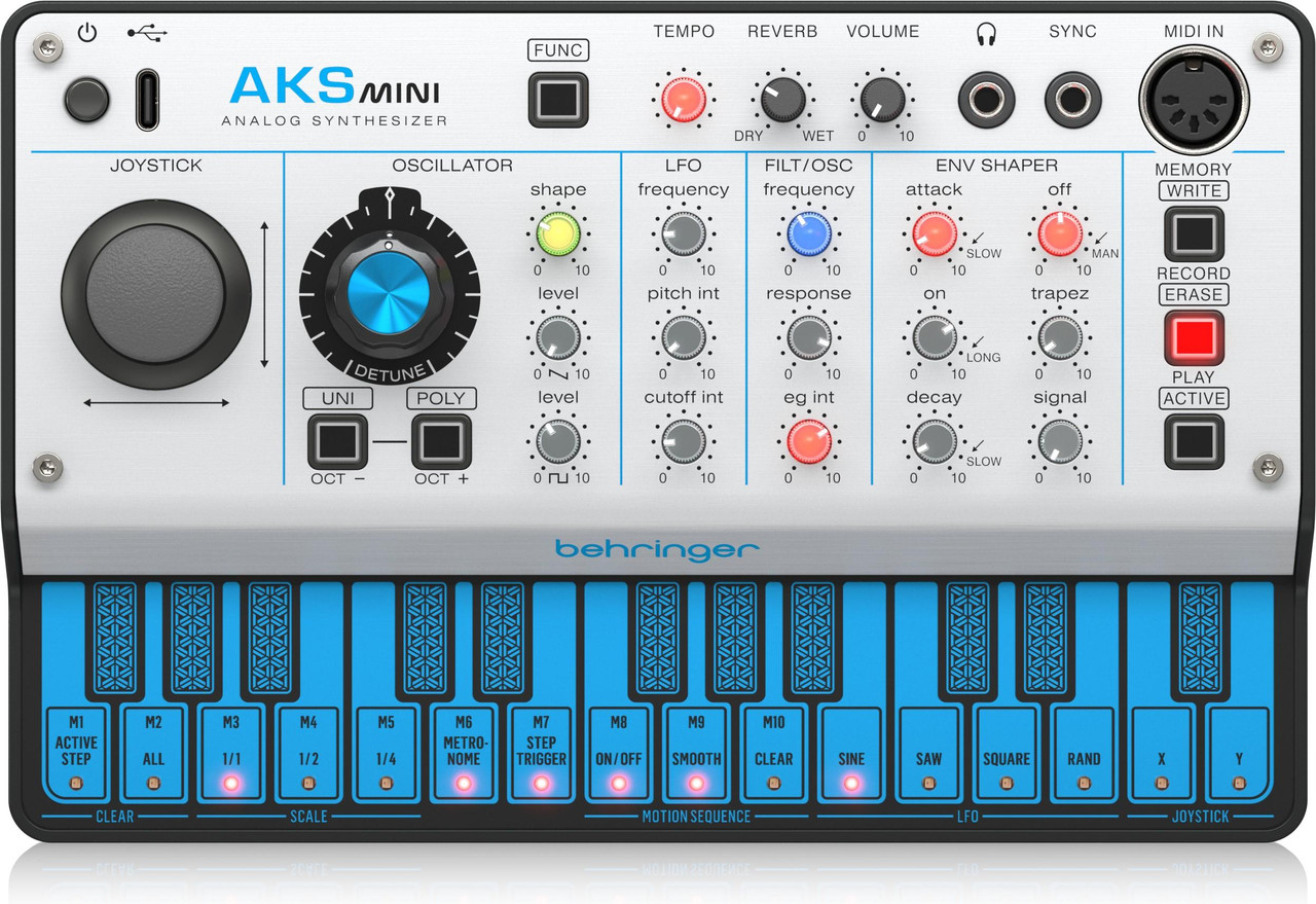 Behringer AKS MINI Portable Analogue Polyphonic Synthesizer Behringer AKS MINI Portable Analogue Polyphonic Synthesizer