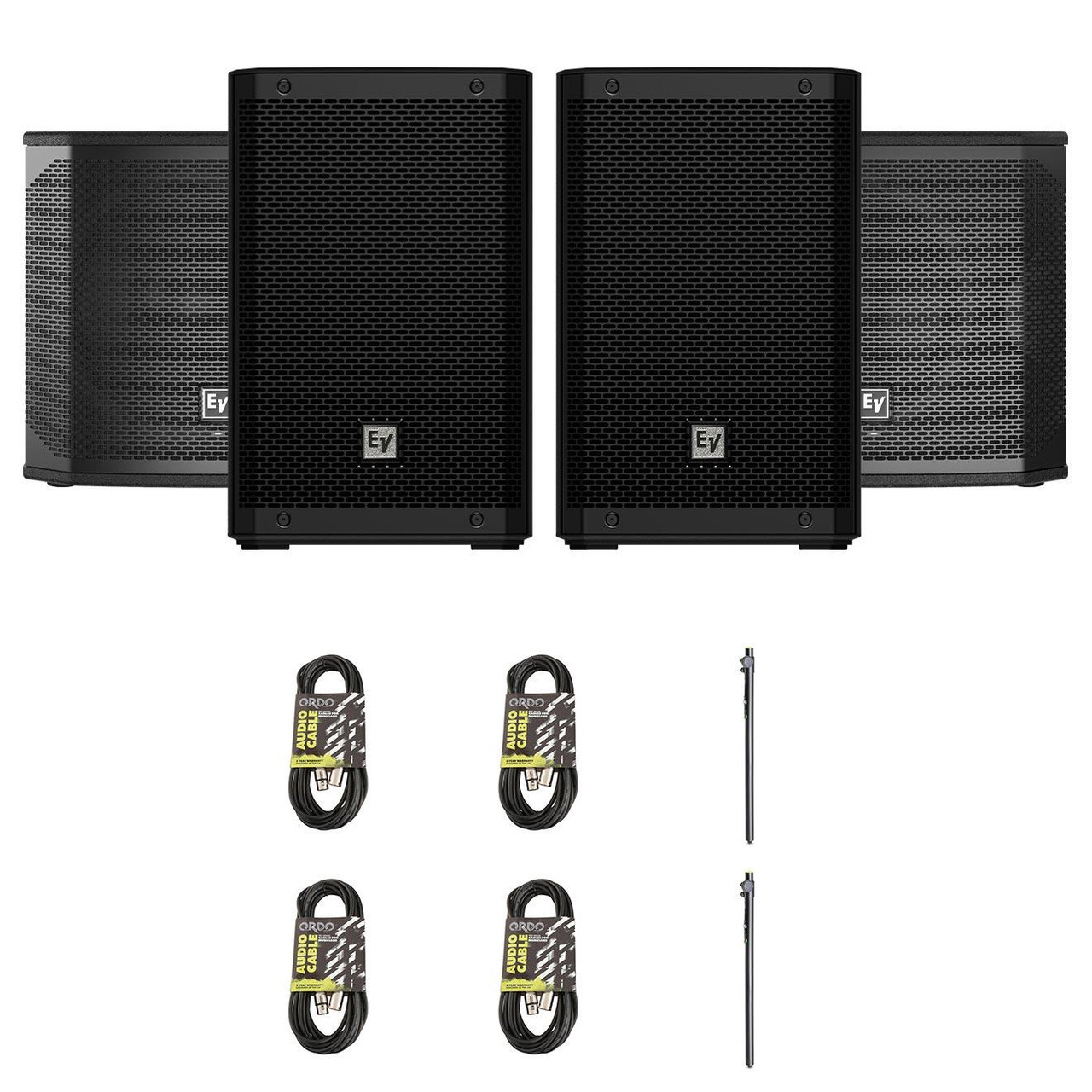 Electro Voice ZLX8P-G2 PA With ELX200-12SP Subs PA Bundle Electro Voice ZLX8P-G2 PA With ELX200-12SP Subs PA Bundle