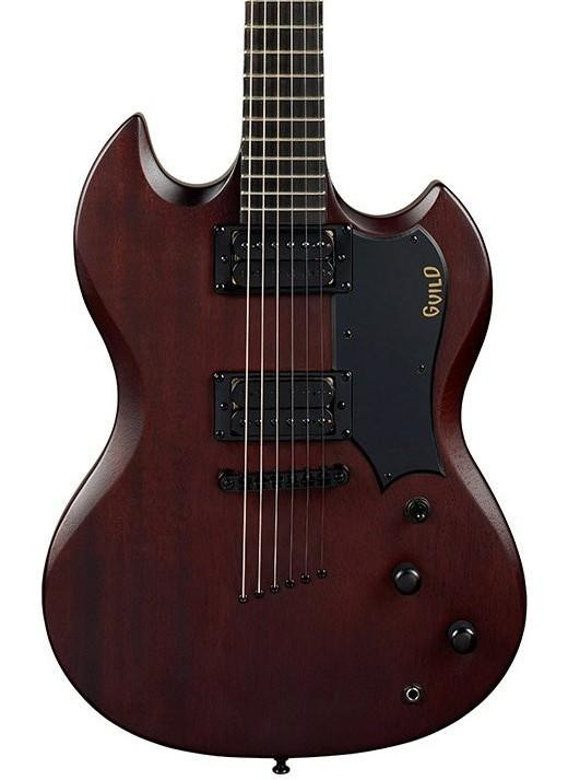 Guild Polara Limited Night Edition Vintage Walnut Electric Guitar Guild Polara Limited Night Edition Vintage Walnut Electric Guitar