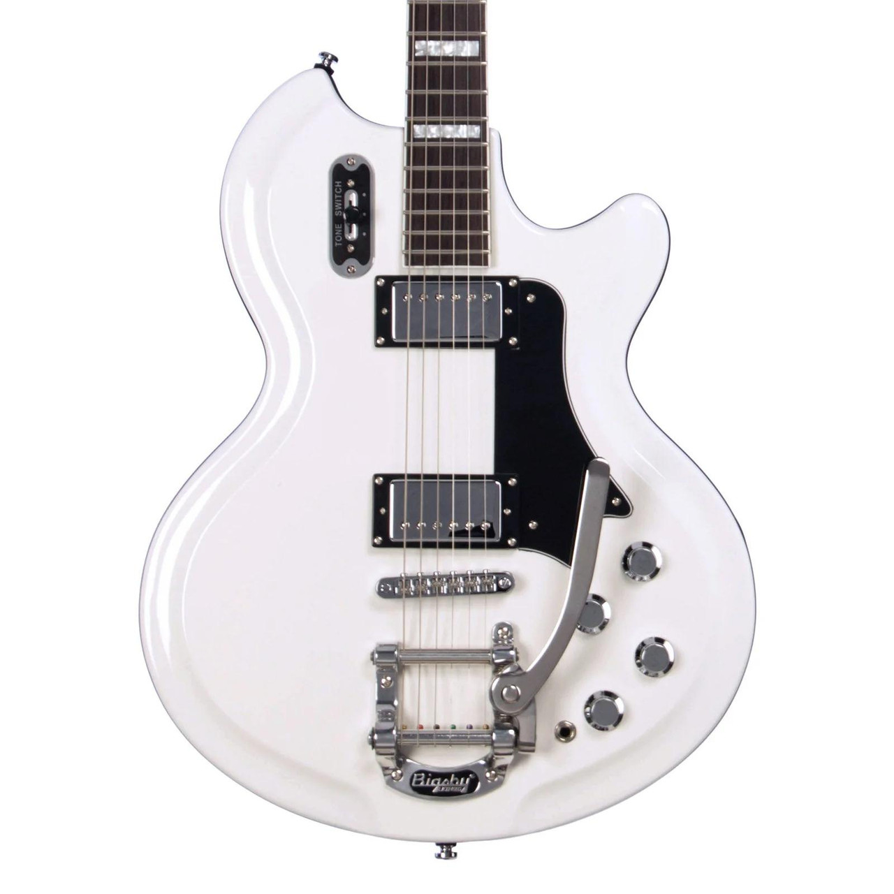 Airline '59 Coronado DLX Electric Guitar in White Airline '59 Coronado DLX Electric Guitar in White