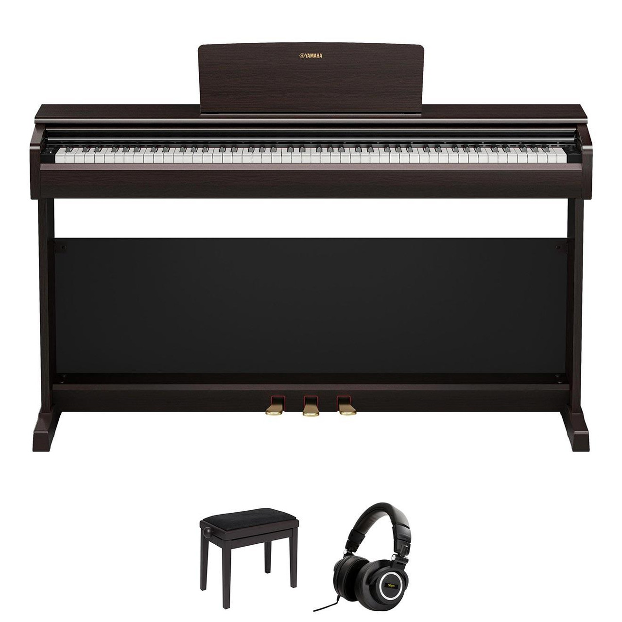 Yamaha YDP146 Digital Piano In Rosewood Piano Bundle