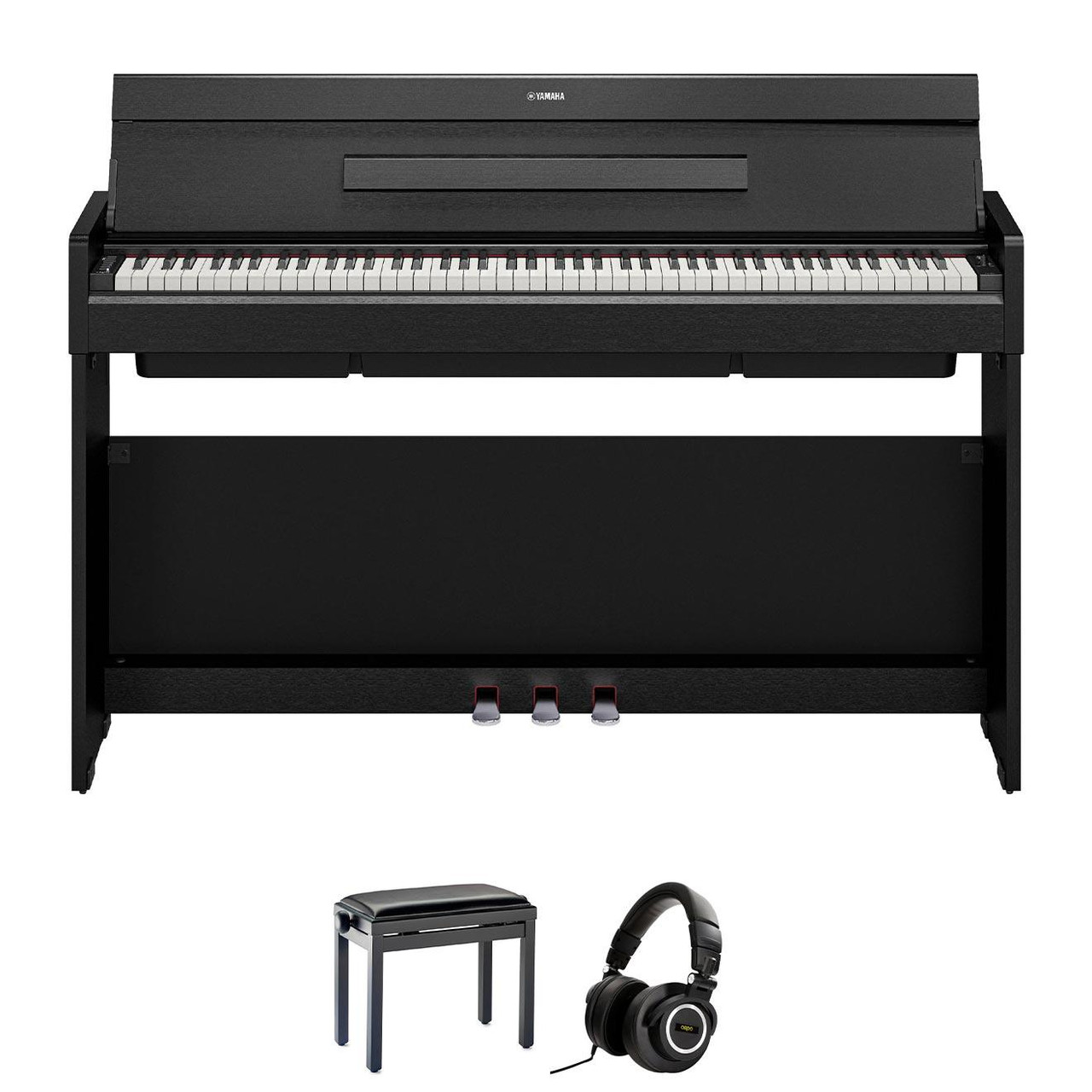 Yamaha YDP-S36 Digital Piano In Black Piano Bundle