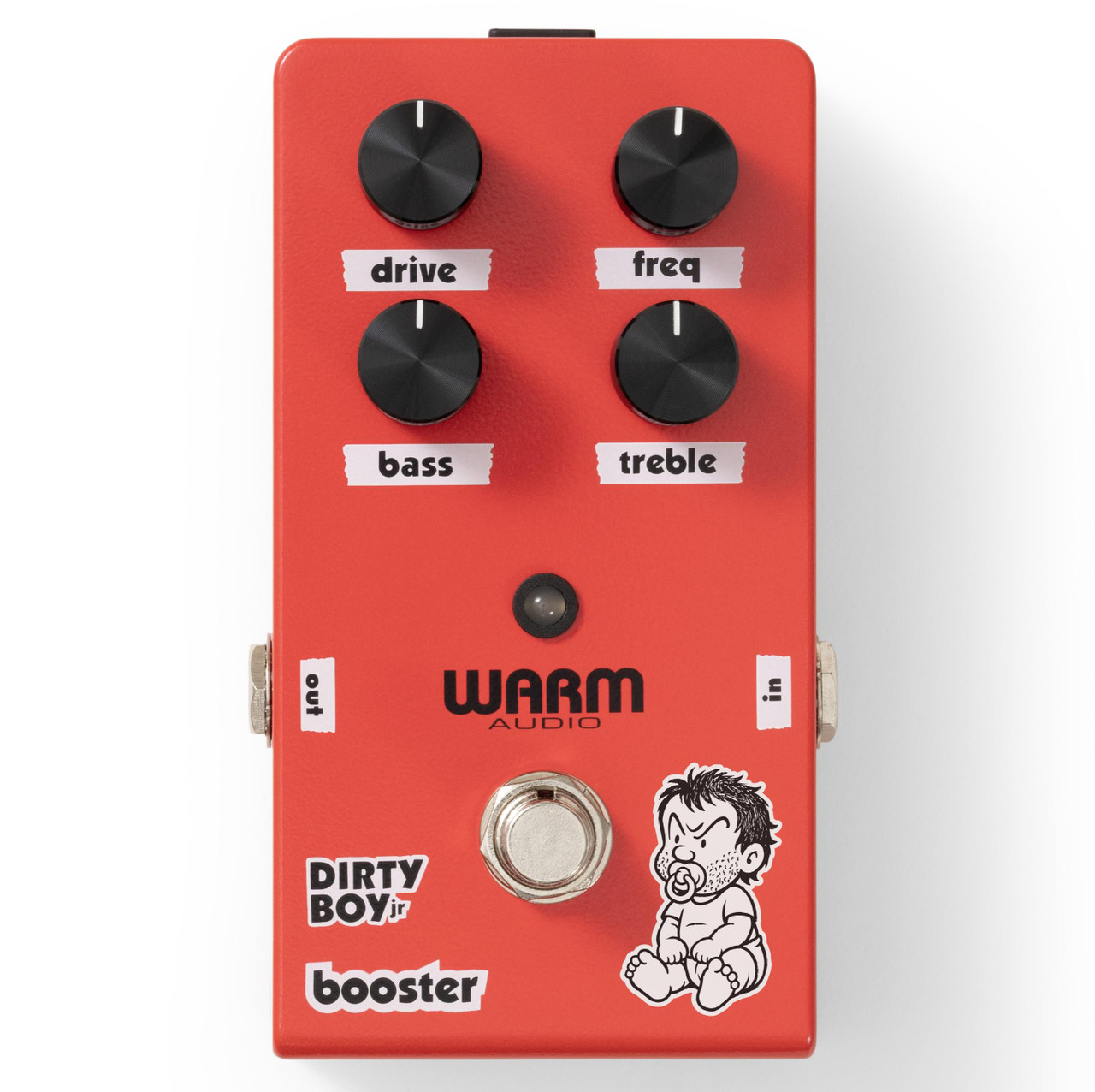 Warm Audio x Dirty Boy Jr. Booster Pedal Warm Audio x Dirty Boy Jr. Booster Pedal