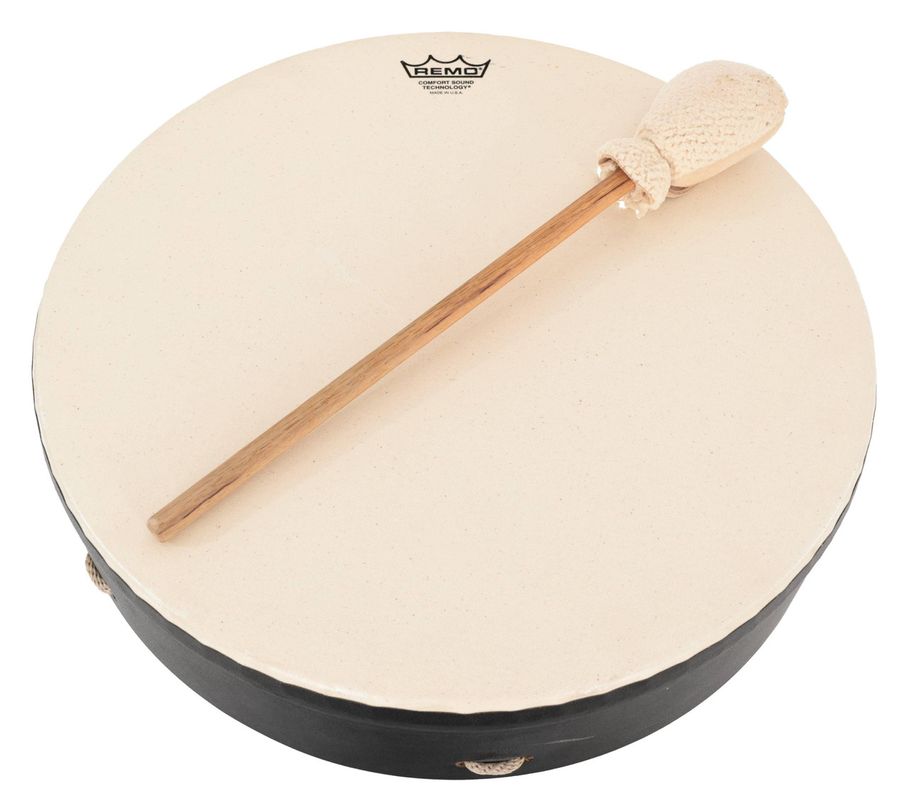 Second Hand Remo Comfort Sound Buffalo Drum With Case And Beater #835 Second Hand Remo Comfort Sound Buffalo Drum With Case And Beater #835