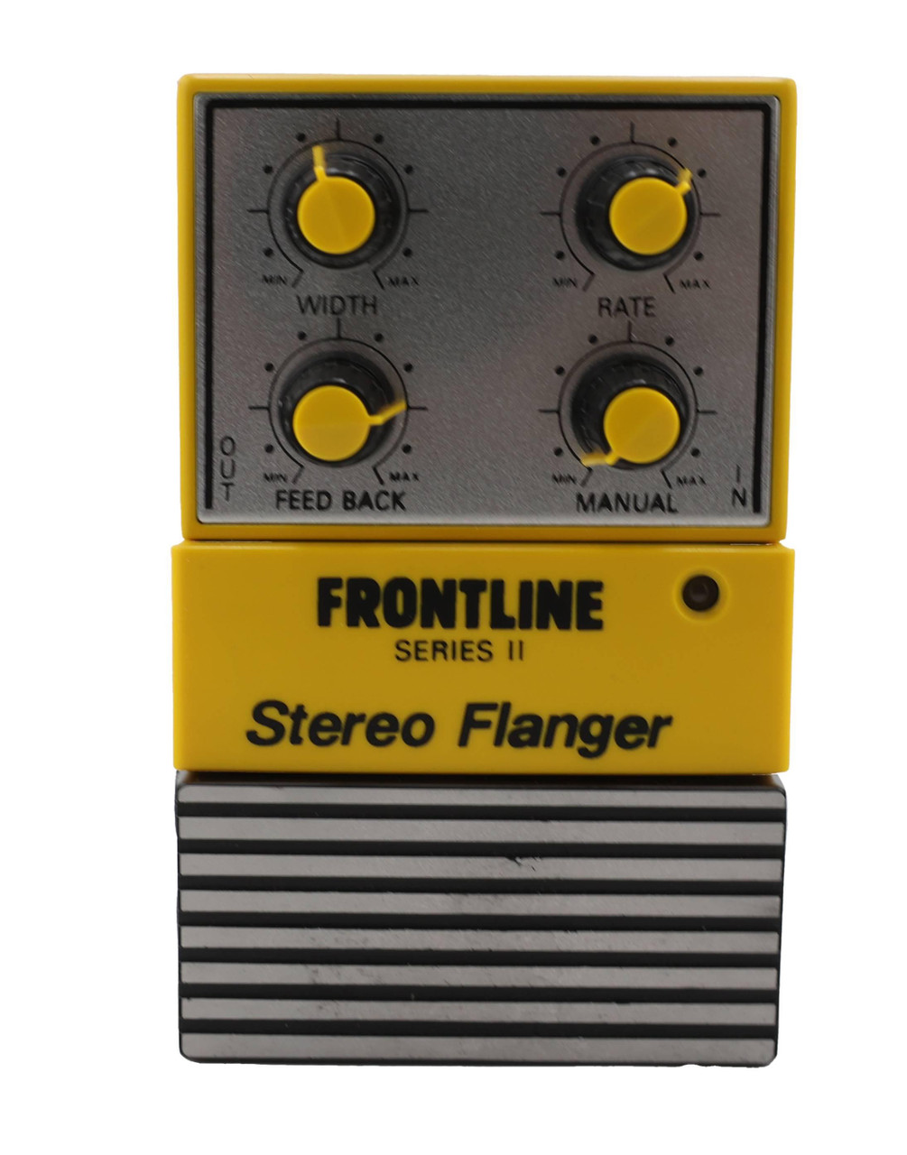 Second Hand Frontline Series 2 Stereo Flanger Pedal #601 Second Hand Frontline Series 2 Stereo Flanger Pedal #601