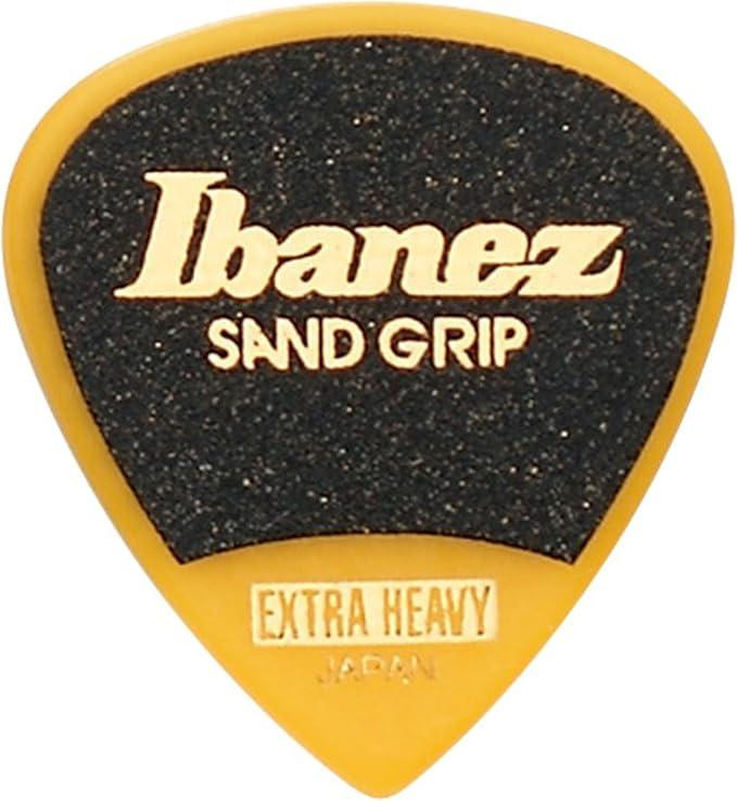 Ibanez PA16XSG Grip Wizard Series Sand Pick 1.2mm in Yellow 6 Pack Ibanez PA16XSG Grip Wizard Series Sand Pick 1.2mm in Yellow 6 Pack