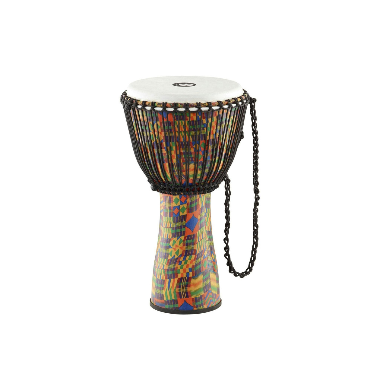 Meinl 12" Rope Tuned Djembe in Kenyan Quilt Meinl 12" Rope Tuned Djembe in Kenyan Quilt