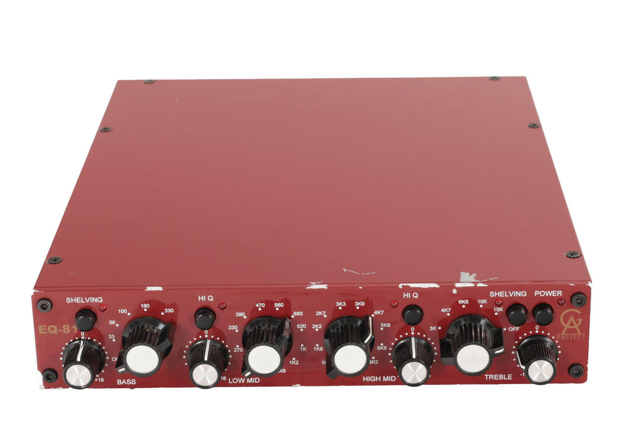 B Stock : Golden Age Project EQ81 MKII Equalizer - Half Rack - Q81