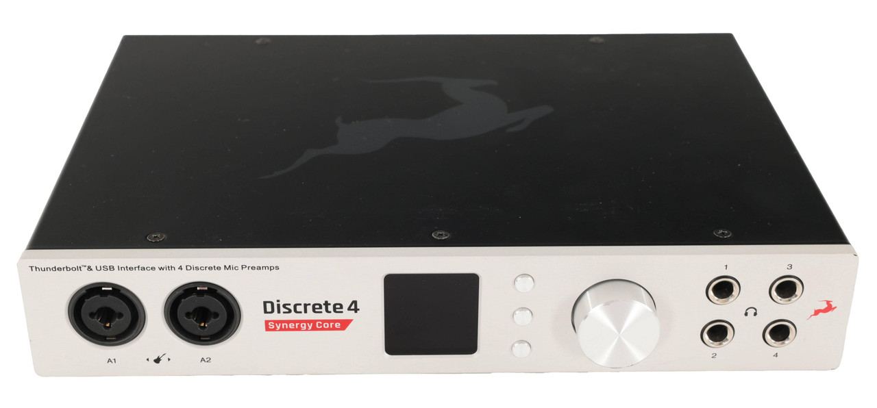 B Stock : Antelope Audio Discrete 4 Pro Synergy Core Thunderbolt Audio Interface - 002 B Stock : Antelope Audio Discrete 4 Pro Synergy Core Thunderbolt Audio Interface - 002