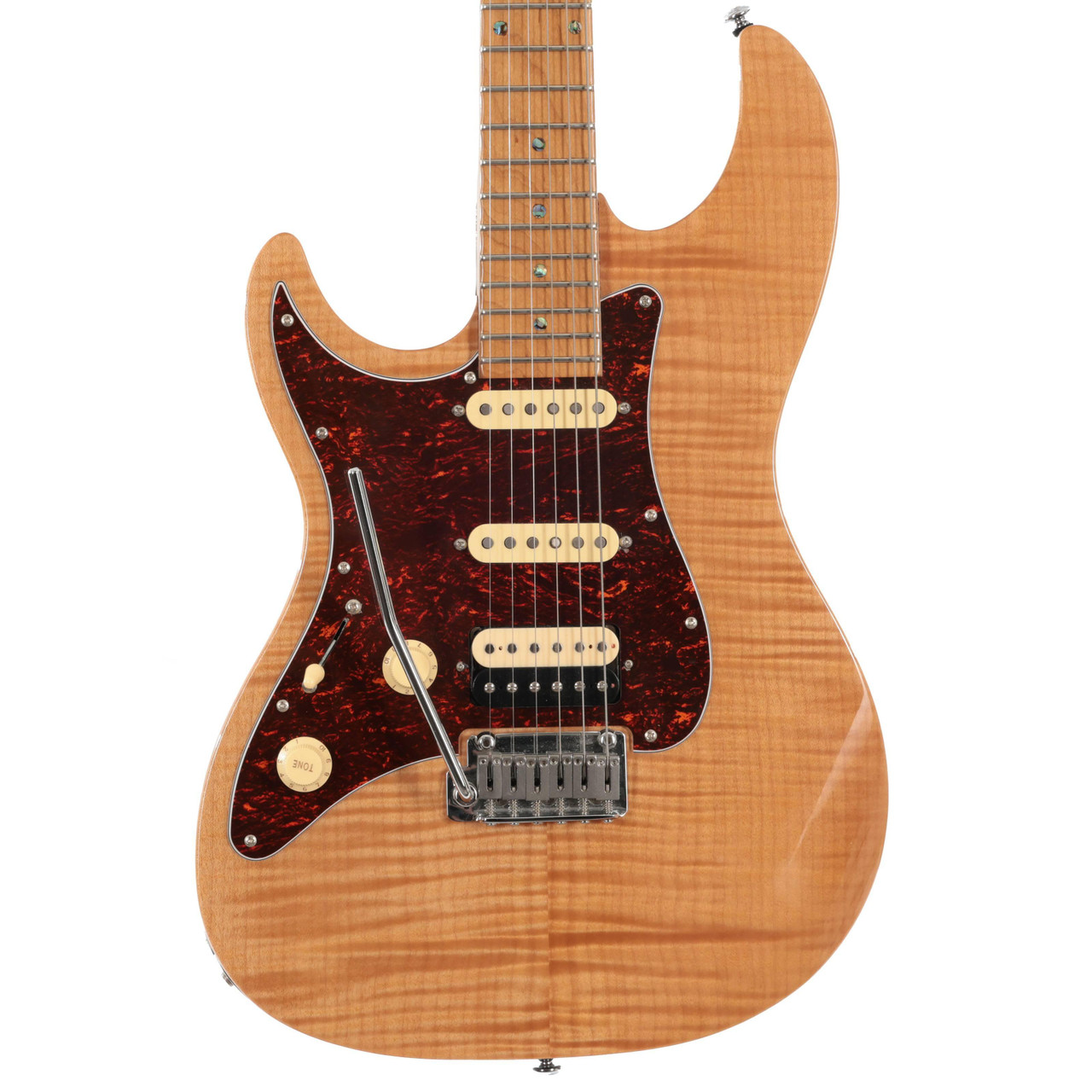 Second Hand Sire Larry Carlton S7 HSS Left Handed Electric Guitar In FM Natural 746 Second Hand Sire Larry Carlton S7 HSS Left Handed Electric Guitar In FM Natural 746