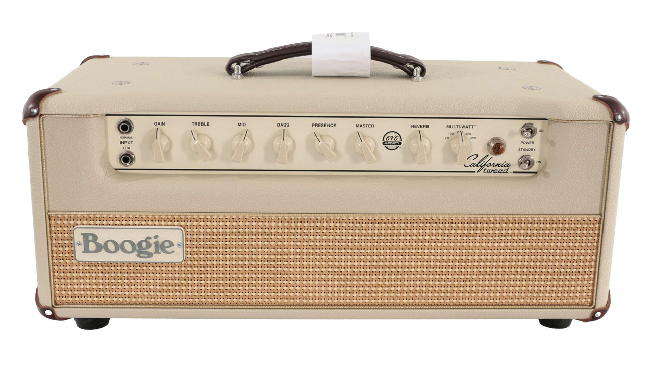 Second Hand Mesa Boogie California Tweed 6v6 40W Amp Head 365 #587 Second Hand Mesa Boogie California Tweed 6v6 40W Amp Head 365 #587
