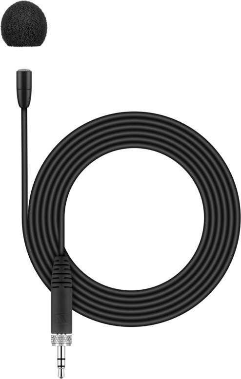 Sennheiser MKE Essential Lavalier Mic, Omni, 3.5mm Connector - Black For XS And Evolution Wireless Sennheiser MKE Essential Lavalier Mic, Omni, 3.5mm Connector - Black For XS And Evolution Wireless