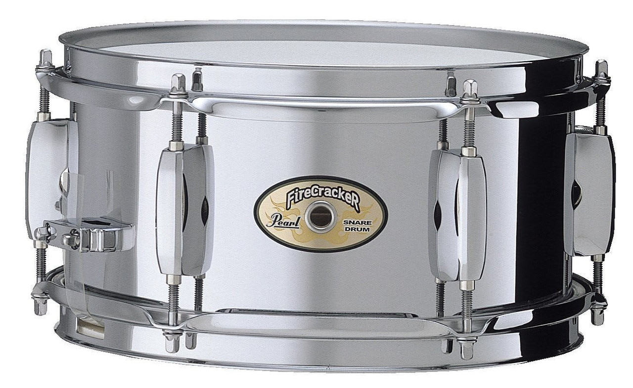 Pearl Firecracker 10" Steel Snare Drum Pearl Firecracker 10" Steel Snare Drum