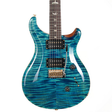PRS Wood Library Custom 24-08 10-Top Electric Guitar in Arctic Blue PRS Wood Library Custom 24-08 10-Top Electric Guitar in Arctic Blue