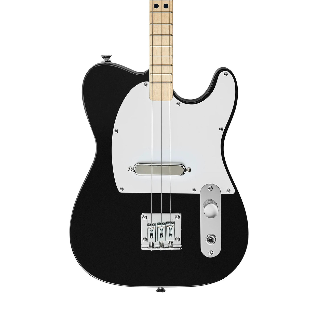 Loog X Fender Telecaster Electric Guitar in Black Loog X Fender Telecaster Electric Guitar in Black