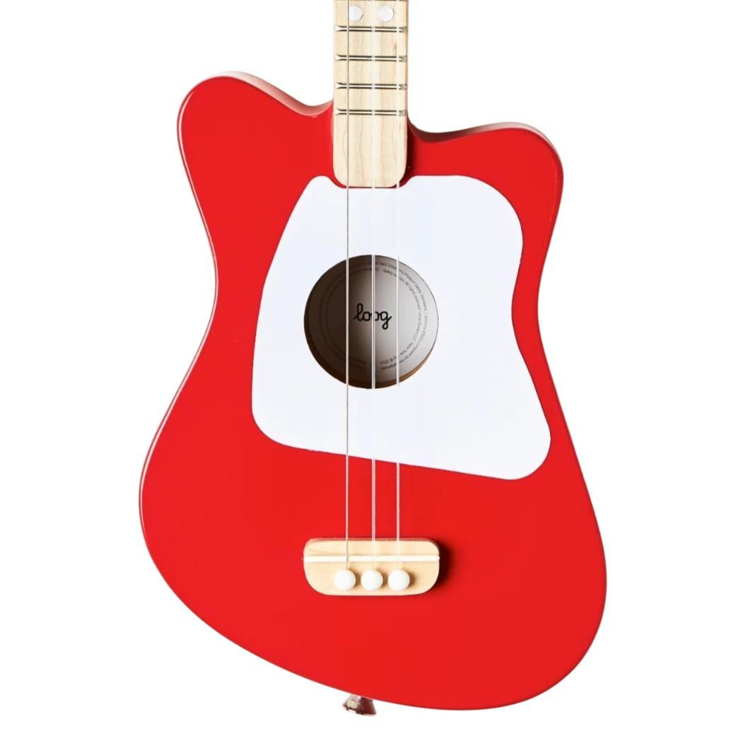 Loog Mini Acoustic Guitar in Red for Ages 3 Plus Loog Mini Acoustic Guitar in Red for Ages 3 Plus