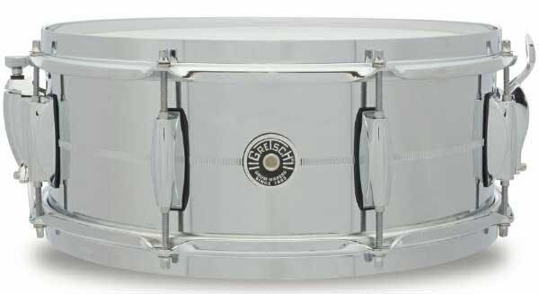 Gretsch Brooklyn 14x6.5 Chrome Over Brass Snare Drum Gretsch Brooklyn 14x6.5 Chrome Over Brass Snare Drum