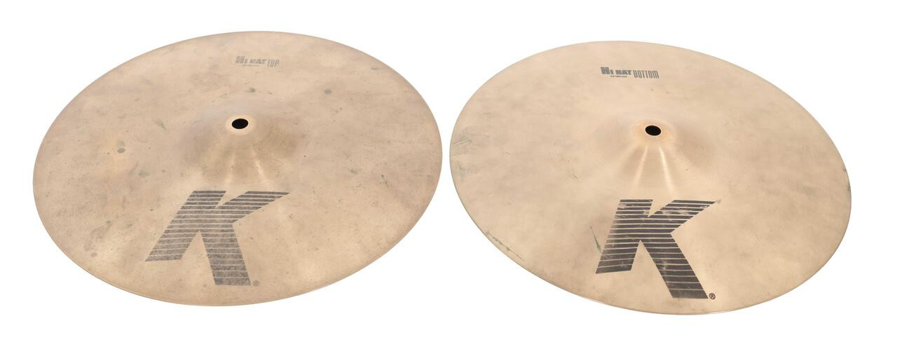 Second Hand Zildjian K 13" Hi-Hats #354 Second Hand Zildjian K 13" Hi-Hats #354