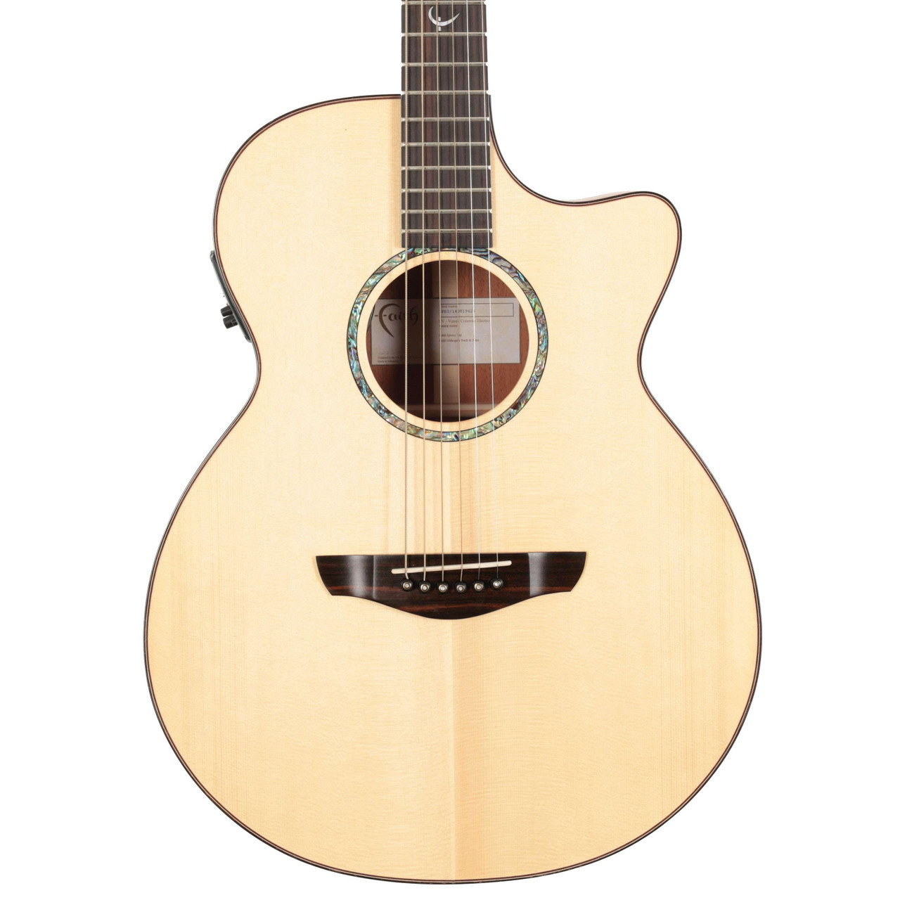 Second Hand Faith FV Venus Cutaway Electro Natural Series #774 Second Hand Faith FV Venus Cutaway Electro Natural Series #774