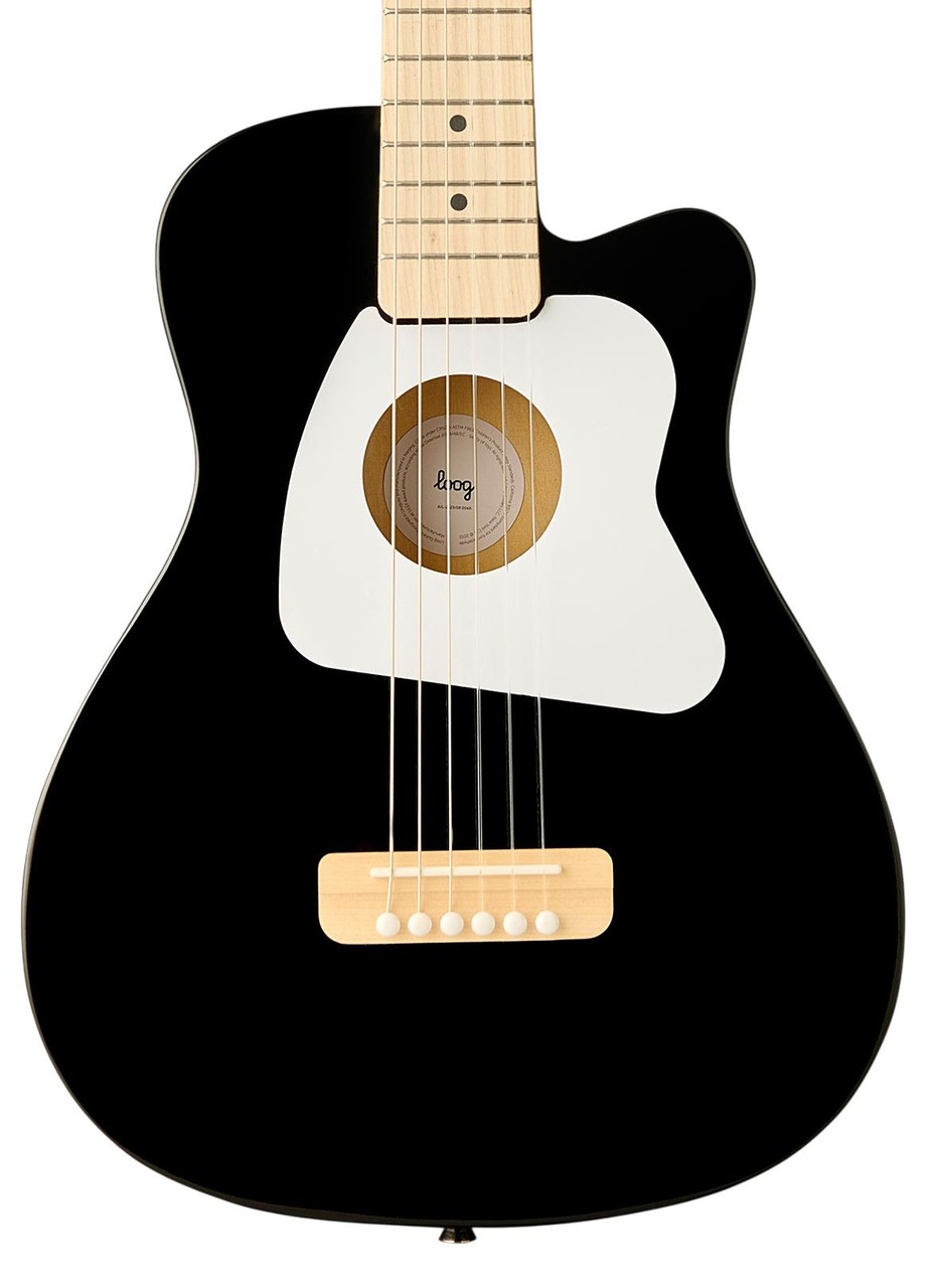Loog Pro VI Acoustic Guitar in Black for Ages 9 Plus Loog Pro VI Acoustic Guitar in Black for Ages 9 Plus