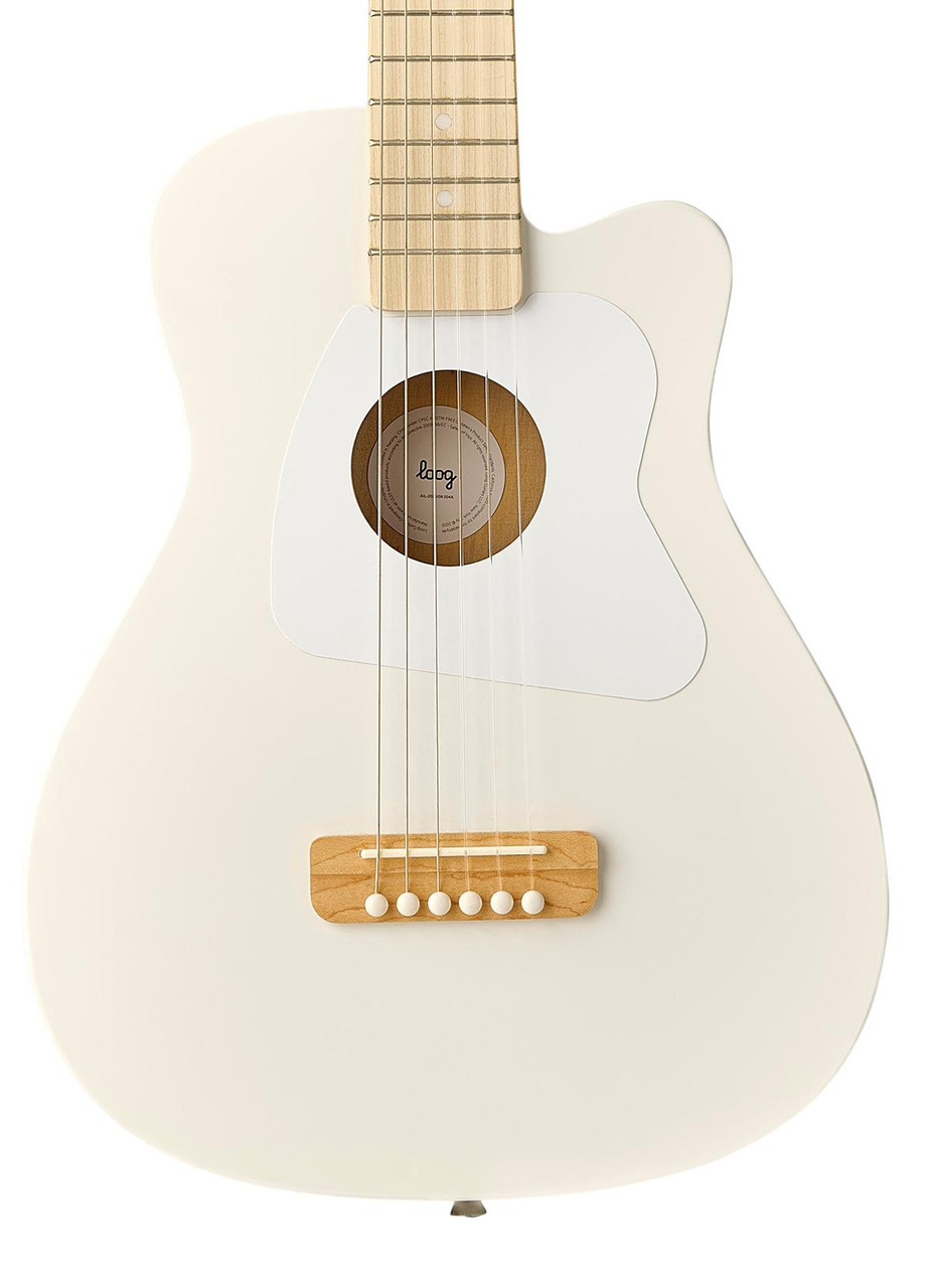 Loog Pro VI Acoustic Guitar in White for Ages 9 Plus Loog Pro VI Acoustic Guitar in White for Ages 9 Plus