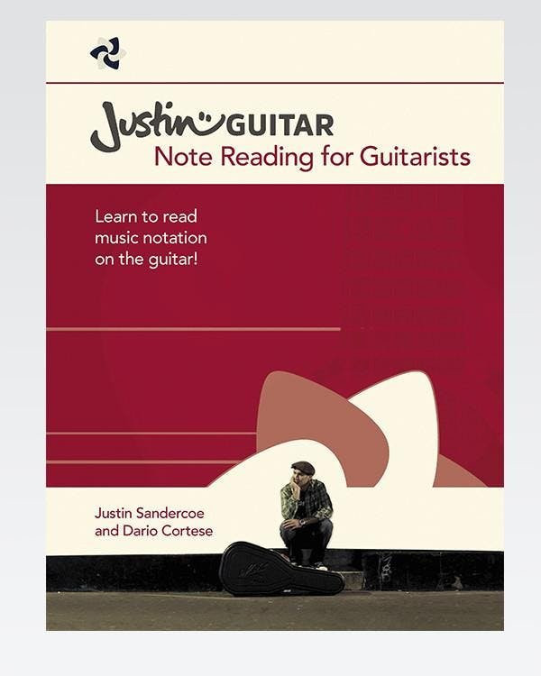 JustinGuitar Note Reading for Guitarists Book JustinGuitar Note Reading for Guitarists Book