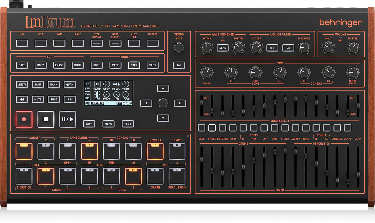 B Stock : Behringer LM Drum Sampling Drum Machine - 025 B Stock : Behringer LM Drum Sampling Drum Machine - 025