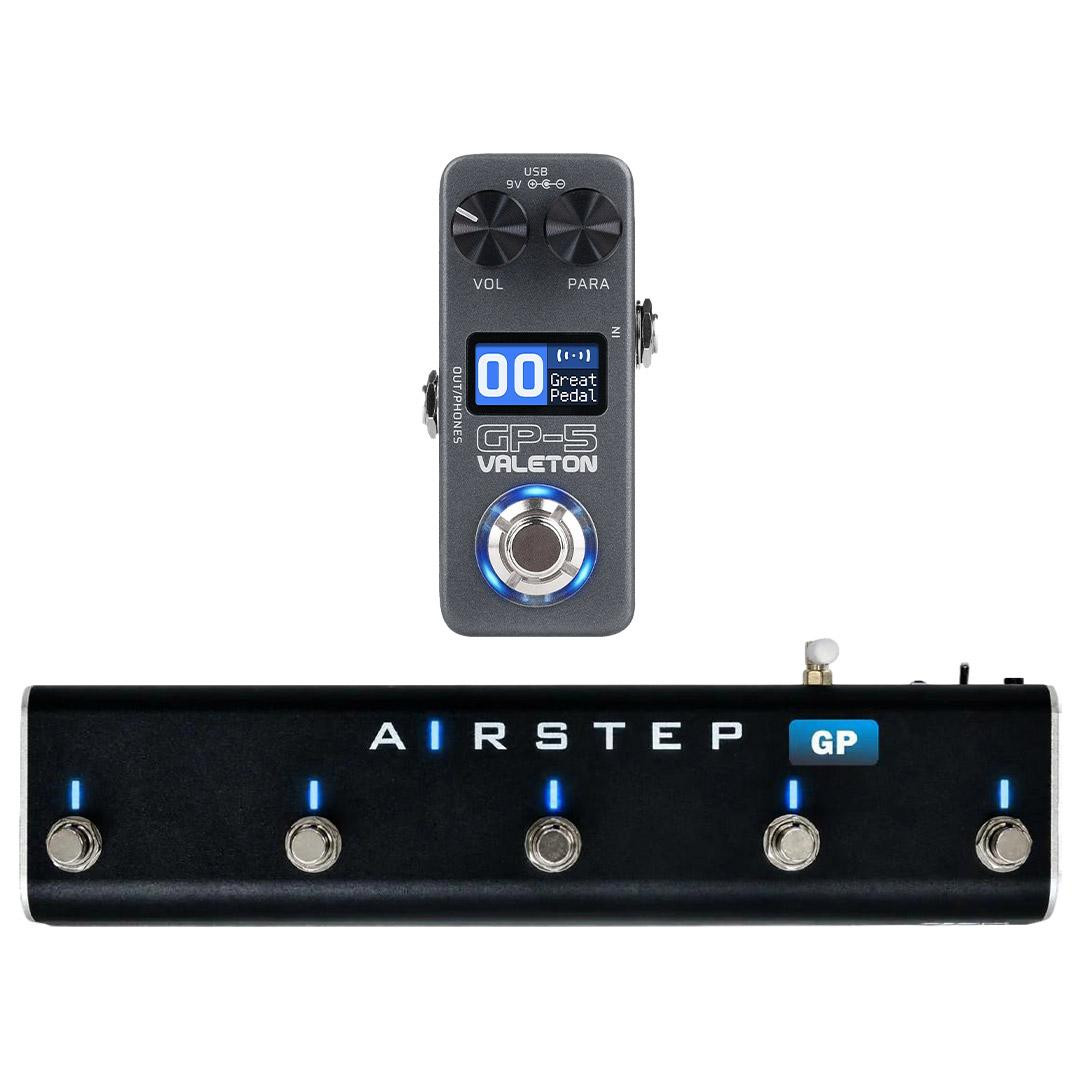 Valeton GP-5 Multi-FX Pedal & XSonic Airstep GP Controller Bundle Valeton GP-5 Multi-FX Pedal & XSonic Airstep GP Controller Bundle