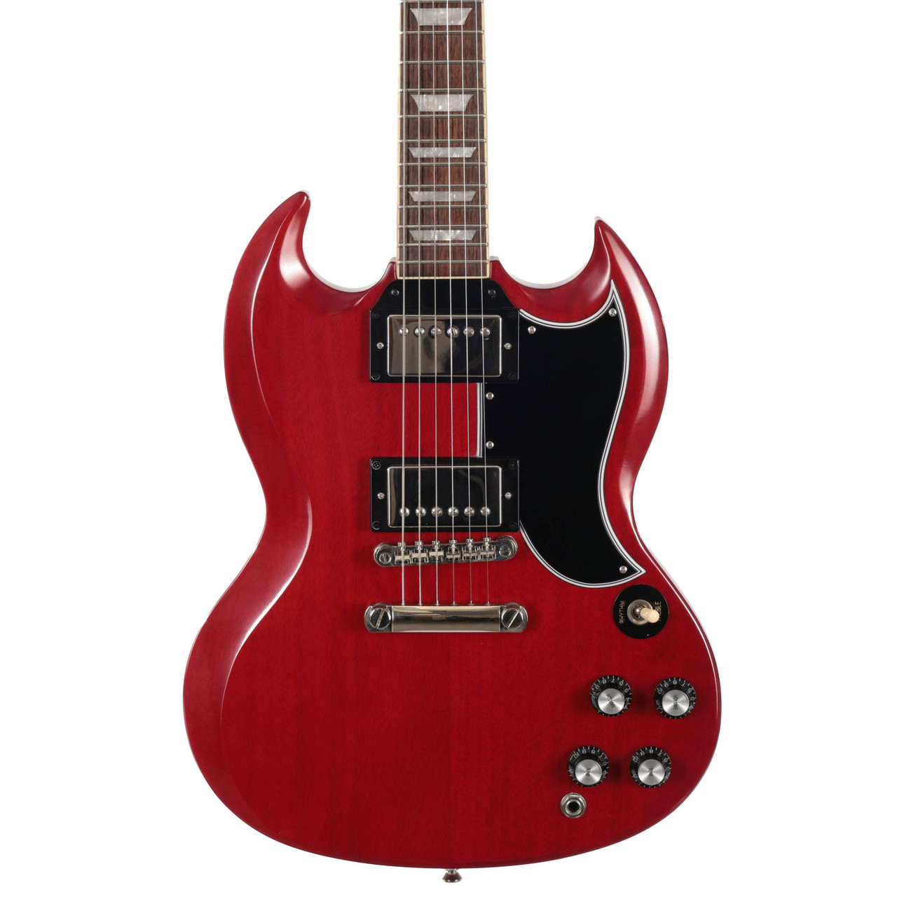 Second Hand Epiphone IG 61 Les Paul SG Cherry In Case 158 Second Hand Epiphone IG 61 Les Paul SG Cherry In Case 158