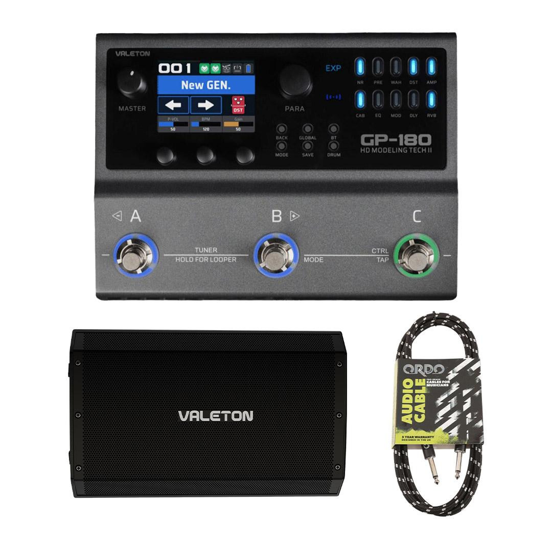 Valeton GP-180 Multi-FX Pedal & VFR-110 FRFR Guitar Cab Bundle Valeton GP-180 Multi-FX Pedal & VFR-110 FRFR Guitar Cab Bundle