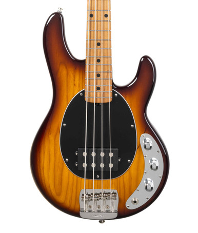 Ernie Ball Music Man Short Scale StingRay Bass in Tobacco Burst Ernie Ball Music Man Short Scale StingRay Bass in Tobacco Burst