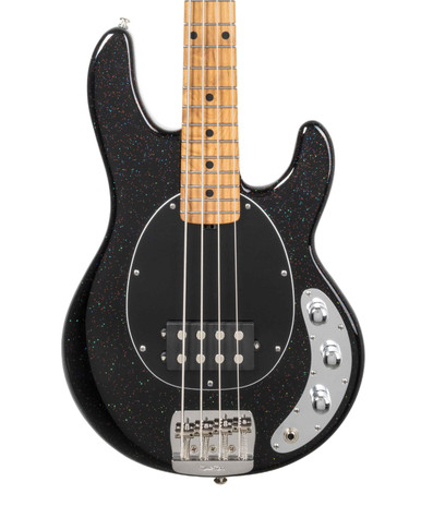 Music Man Short Scale Stingray Midnight Confetti Fingerboard in Maple
