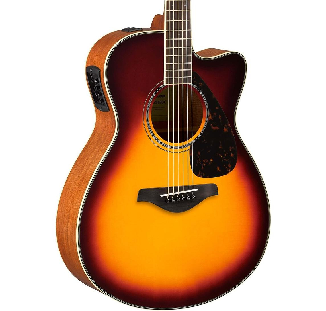 Yamaha FSX820CBS Electro Acoustic in Brown Sunburst Yamaha FSX820CBS Electro Acoustic in Brown Sunburst