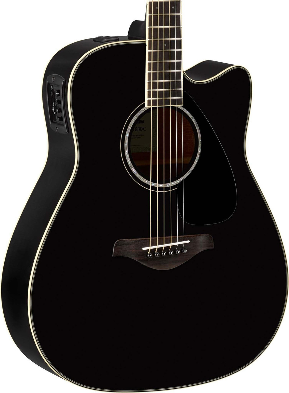 Yamaha FGX830CBL Electro Acoustic in Black Yamaha FGX830CBL Electro Acoustic in Black