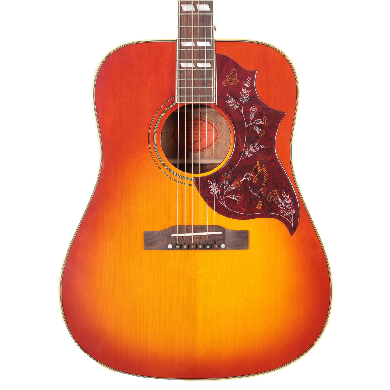 Second Hand Epiphone IG Hummingbird Electro Cherry Burst #699 Second Hand Epiphone IG Hummingbird Electro Cherry Burst #699