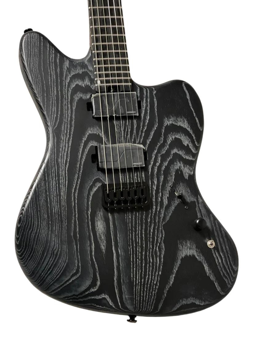 Soloking MJM-1 Custom HH Electric Guitar in Driftwood Black Soloking MJM-1 Custom HH Electric Guitar in Driftwood Black