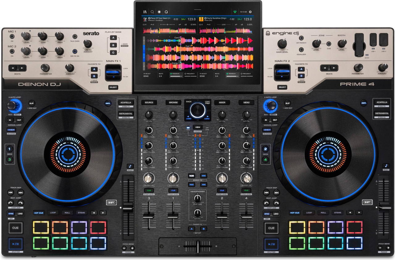 Denon DJ Prime 4 G2 DJ Controller Denon DJ Prime 4 G2 DJ Controller