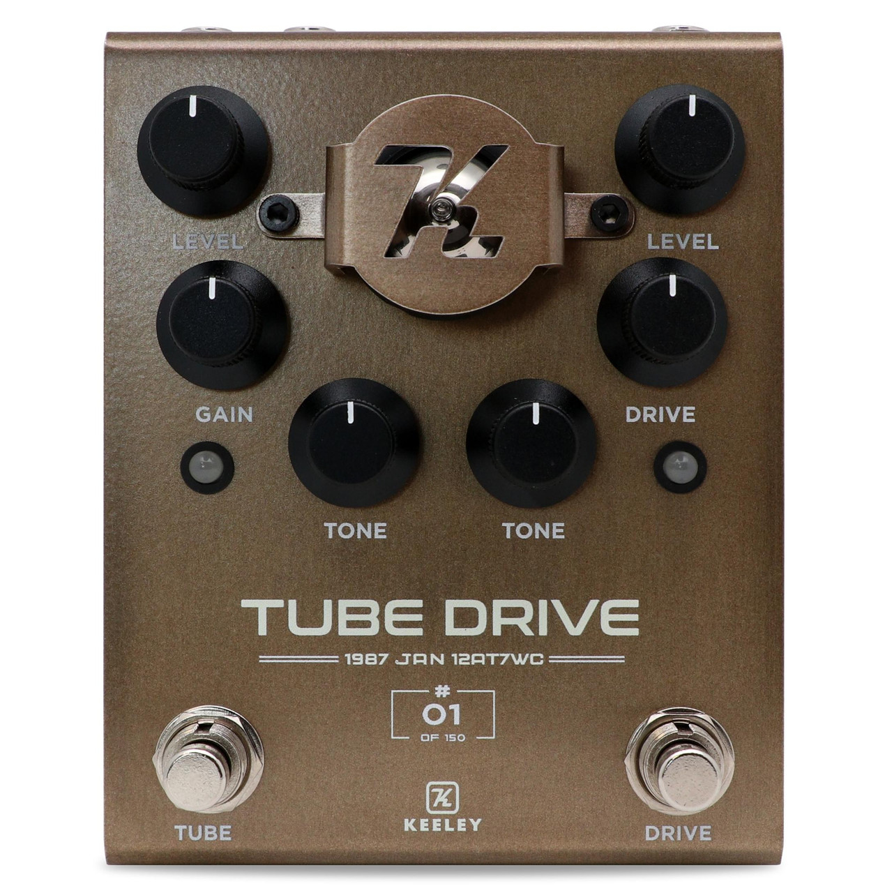 Keeley Limited Edition Tube Drive 12AT7WC Dual Overdrive Pedal