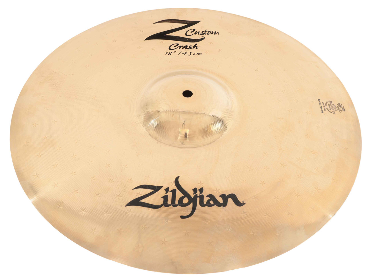 B Stock : Zildjian 18" Z Custom Crash Cymbal - 001 B Stock : Zildjian 18" Z Custom Crash Cymbal - 001