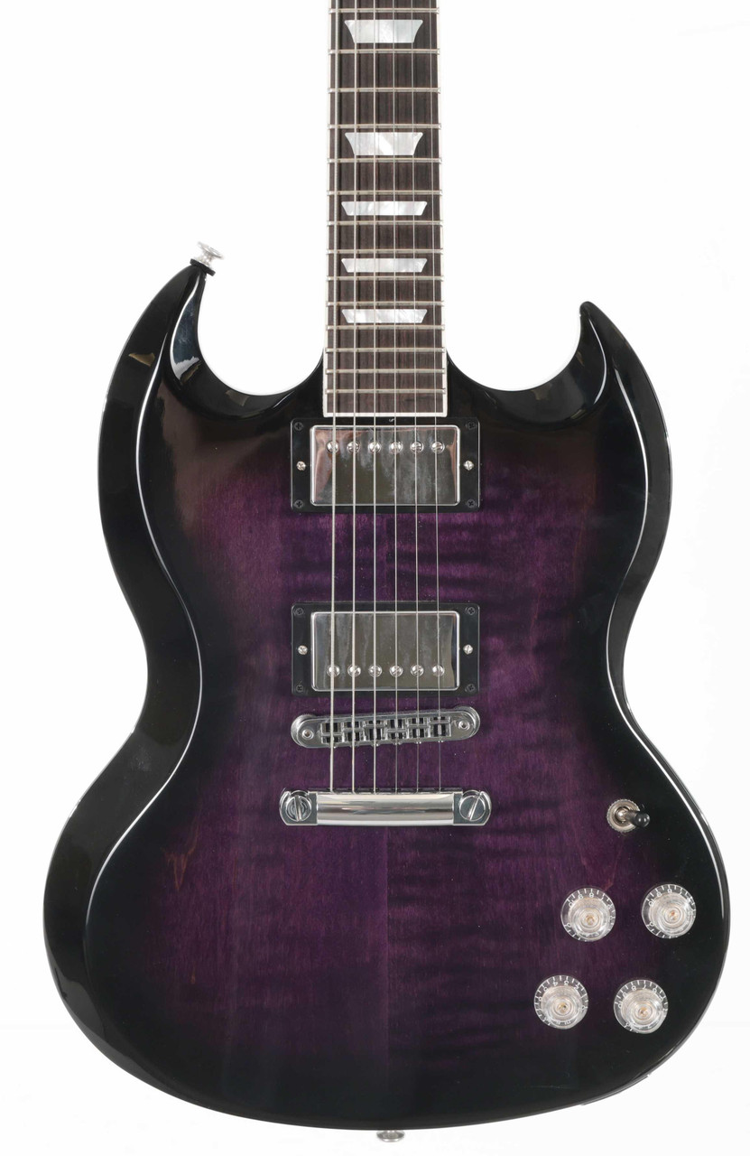B Stock : Gibson SG Modern in Dark Purple Burst - 001