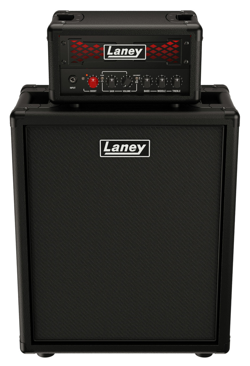 B Stock : Laney Foundry IRF-LEADTOP Guitar Amplifier Head & IRF-CAB112 Guitar Cabinet Bundle - 001 B Stock : Laney Foundry IRF-LEADTOP Guitar Amplifier Head & IRF-CAB112 Guitar Cabinet Bundle - 001