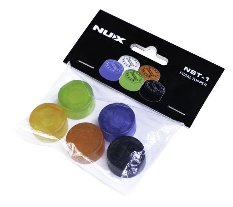 Nux Pedal Toppers - Pack of 5 Colours Nux Pedal Toppers - Pack of 5 Colours