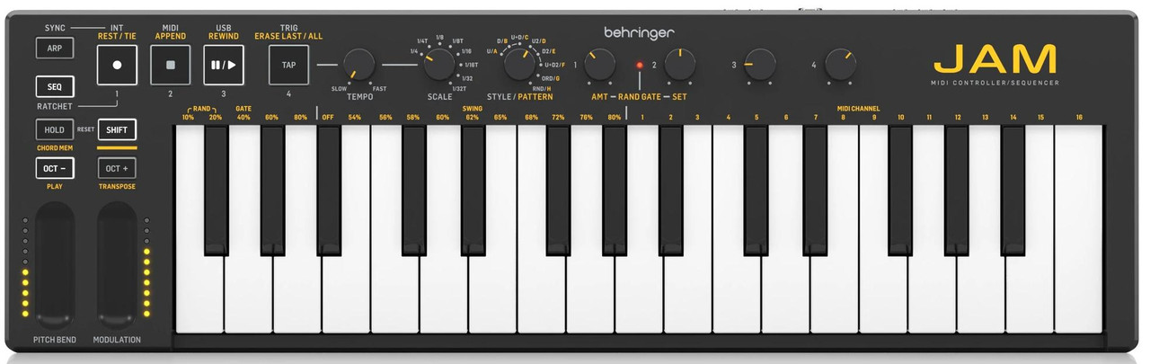 Behringer JAM MIDI Keyboard Behringer JAM MIDI Keyboard