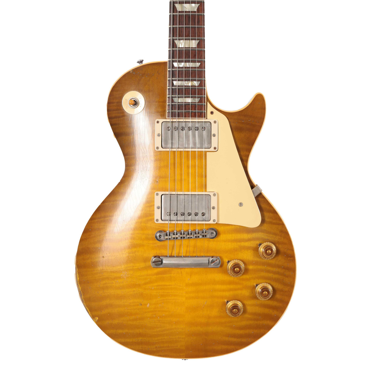 Second Hand Gibson 1959 Les Paul Murphy Lab Heavy Relic Green Lemon 2022 Build #045 Second Hand Gibson 1959 Les Paul Murphy Lab Heavy Relic Green Lemon 2022 Build #045
