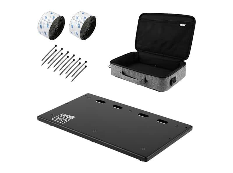 Gator Vertex Travel Lite Pedalboard 17 x 10 Inch Surface with Gig Bag Gator Vertex Travel Lite Pedalboard 17 x 10 Inch Surface with Gig Bag