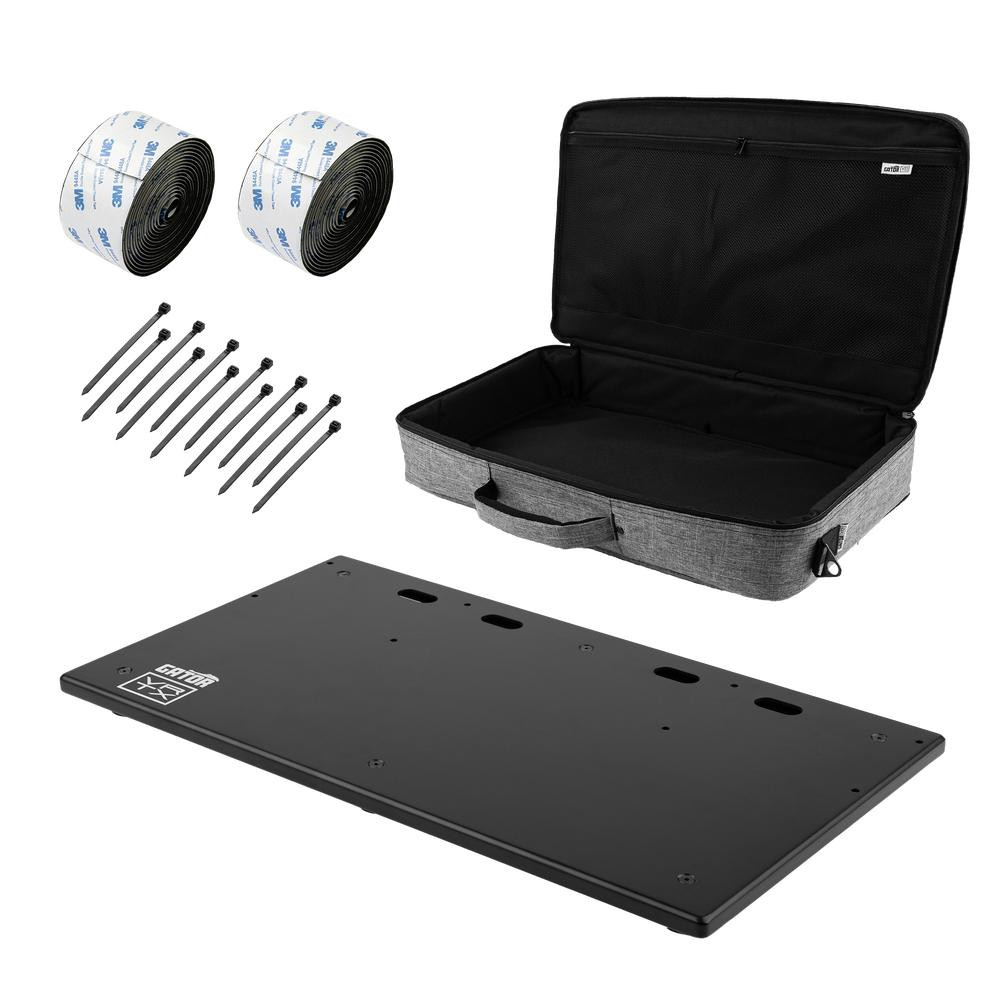 Gator Vertex Compact Pedal Board 23 x 13 Inch Surface with Gig Bag Gator Vertex Compact Pedal Board 23 x 13 Inch Surface with Gig Bag