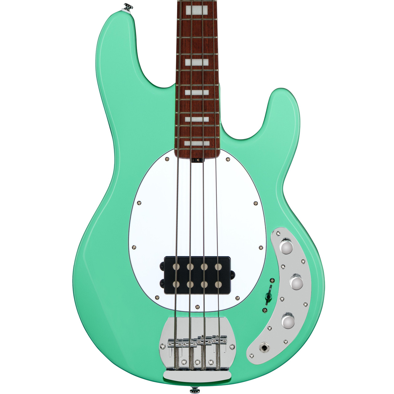 Sterling By Music Man StingRay Ray4HH in Olive - Andertons Music Co.